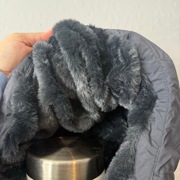 NWT Columbia Women’s Boundless Days Long Down Jacket, Black, S 2085141 - Picture 7 of 13